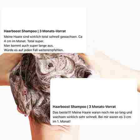 HAARBOOST Shampoo utilizes a proprietary complex of follicle-stimulating compounds to revitalize hair from the root. This specialized formula strengthens the structural integrity of each strand while promoting optimal scalp conditions for new growth. The convenient pack of two ensures continuous treatment, allowing the cumulative benefits of enhanced hair density, reduced fallout, and improved tensile strength to develop over time.