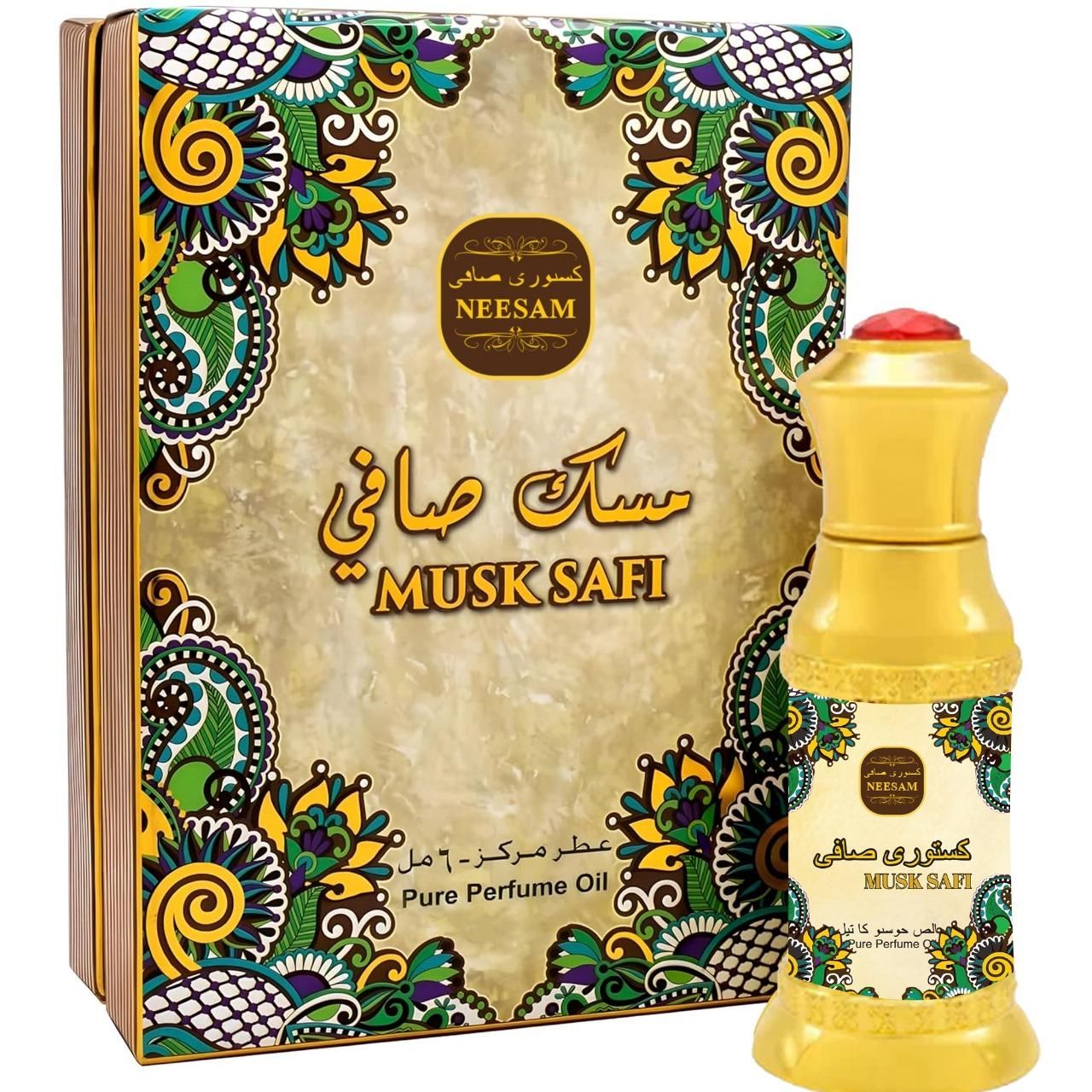 This premium Musk Safi Perfume delivers a sophisticated olfactory experience with its complex aromatic profile. Each 50ML bottle contains a meticulously crafted fragrance where rich musk notes form the foundation, complemented by subtle accords that evolve throughout wear. The convenient pack of two ensures extended enjoyment of this distinguished scent, ideal for the fragrance connoisseur who appreciates nuanced, long-lasting perfumery.