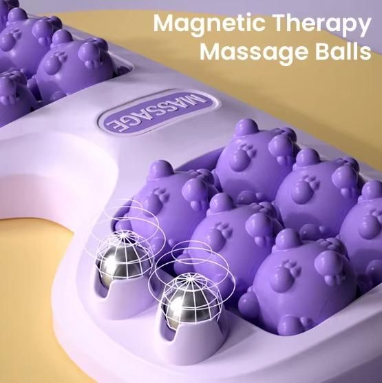 The Acupoint Stress Relief Foot Roller is expertly crafted to target specific pressure points on your feet, enhancing blood flow and easing muscle tension. Its textured design provides effective acupressure stimulation, promoting relaxation and reducing stress. Ideal for daily use, this foot massager supports foot health and overall wellness by relieving discomfort and encouraging natural recovery. Compact and durable, it’s a practical addition to your self-care routine.