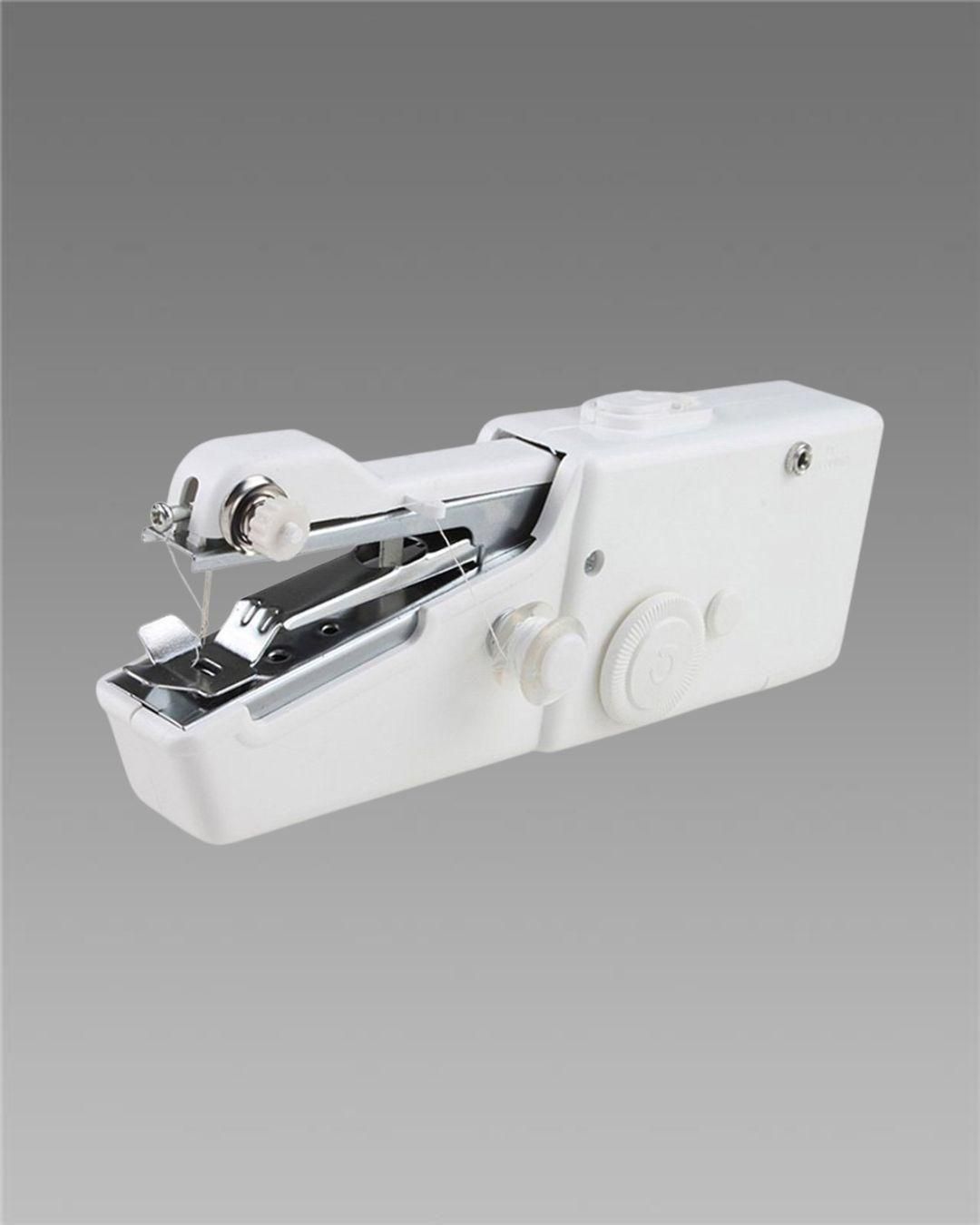 The Stitch Handheld Cordless Portable Sewing Machine combines professional functionality with exceptional mobility. Engineered with precision components, this white compact device delivers reliable stitching without the constraints of power cords. Its ergonomic design facilitates optimal control for various fabric applications, while the battery-powered operation ensures consistent performance during travel or quick repairs. An essential tool for both professional alterations and domestic sewing requirement