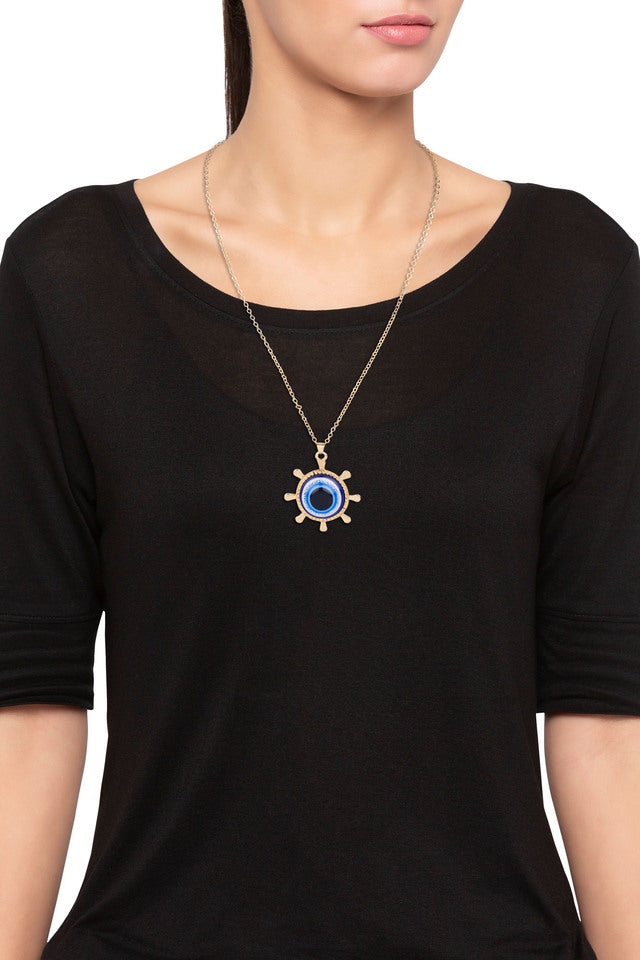 Elegantly crafted Western Silver Evil Eye Chain Necklace combines traditional symbolism with contemporary design. This sterling silver piece features a distinctive evil eye pendant known for its protective qualities. The delicate chain offers versatile styling options, making it suitable for both casual and formal occasions. A sophisticated accessory that complements any outfit while serving as a meaningful talisman.