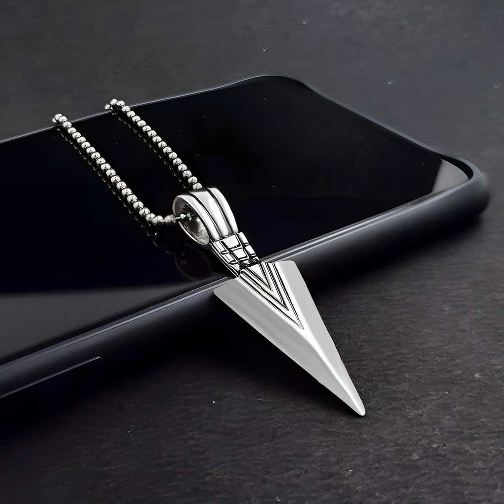 Saizen Arrow Silver Locket Pendant

Precision-crafted Saizen Arrow Silver Locket Pendant combines elegant design with meticulous artisanship. The arrow motif symbolizes direction and purpose, while the locket functionality offers a discreet space for cherished mementos. This sterling silver accessory provides versatile styling options for both casual and formal attire.