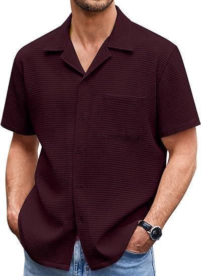 This Men's Knit Stylish Half Sleeve Shirt in Purple offers a comfortable and stylish option for any occasion. Made with high-quality knit fabric, this shirt boasts a sleek and modern design, perfect for the fashion-forward man. The half sleeve design allows for easy movement and breathability, making it a versatile piece for any wardrobe.