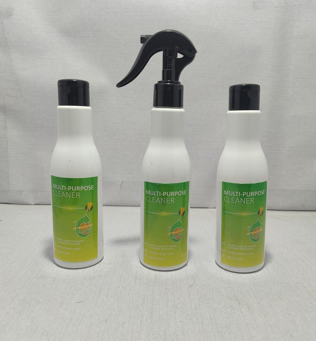 This Multi-Purpose Cleaner is designed for professional-grade cleaning of kitchens, bathrooms, tiles, and floors. Its powerful formula effectively dissolves grease, grime, and stains, ensuring surfaces are hygienic and spotless. Easy to use with a convenient spray application, it streamlines cleaning tasks while protecting your home’s surfaces from damage. Ideal for maintaining a pristine environment with minimal effort.