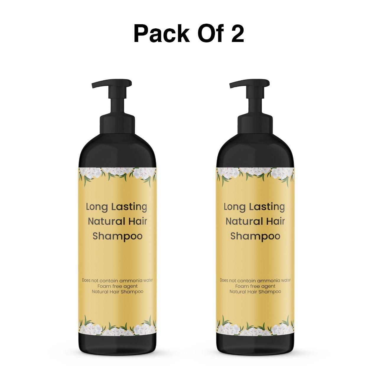Our Long Lasting Natural Hair Dye Shampoo combines coloring efficacy with hair cleansing in one sophisticated formula. Each pack contains two 100ML bottles of our proprietary blend, formulated with plant-derived pigments that penetrate hair shafts for enduring color retention. The gentle cleansing base maintains scalp health while depositing color progressively with each application. Clinically tested to provide superior gray coverage and color longevity compared to conventional dyes, without ammonia or per
