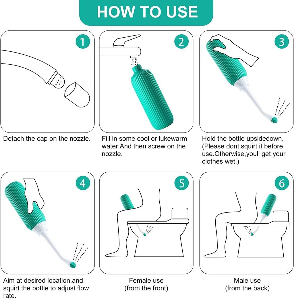 The Portable Bidet Personal Hygiene Care 500ML offers clinical-grade cleansing in a compact design. Engineered with precision water pressure control, this 500ML capacity device ensures optimal hygiene while reducing environmental impact. The ergonomic construction facilitates ease of use in various settings, while its durable materials withstand frequent application. An essential addition to modern personal care regimens for those prioritizing sanitation efficiency.
