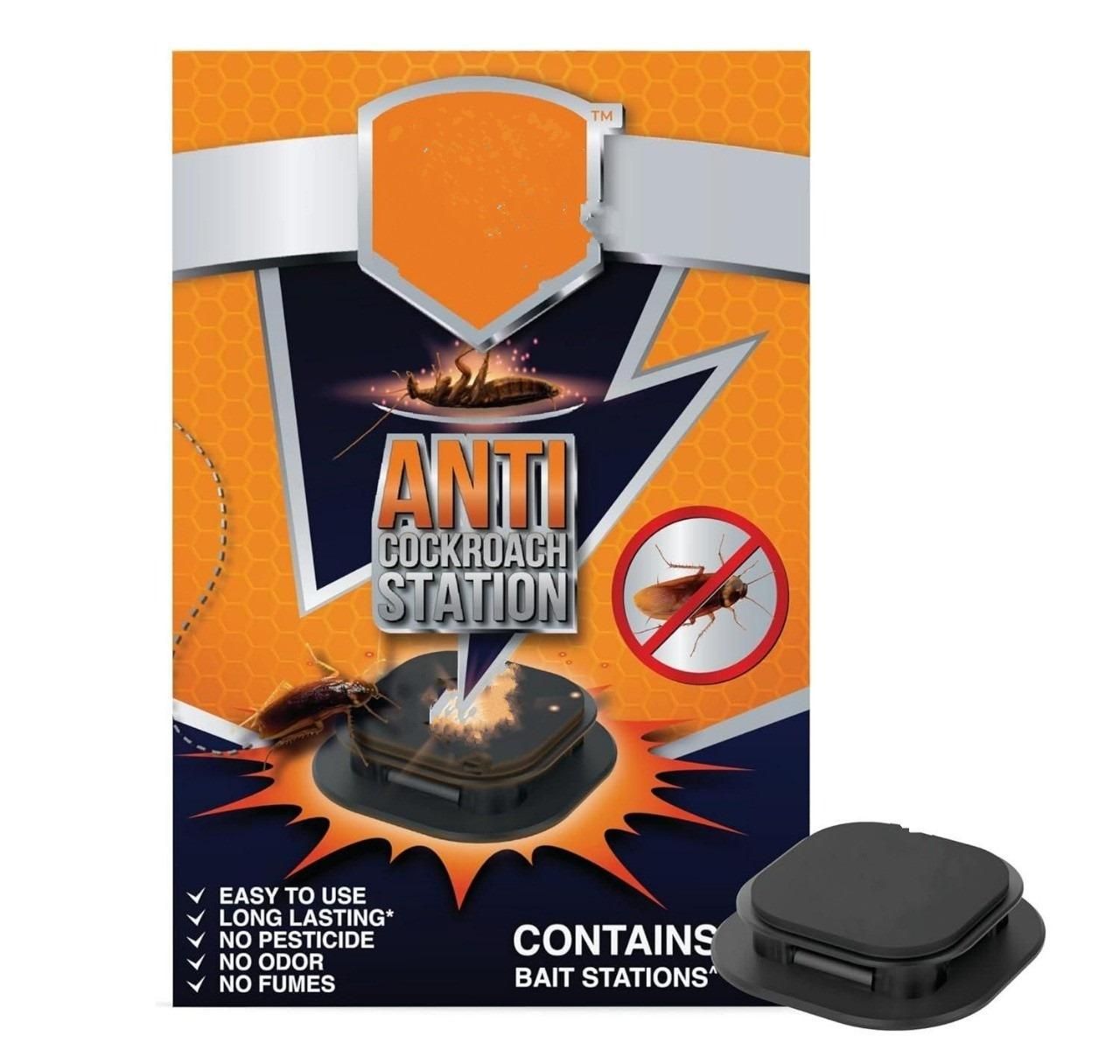 Our Anti Cockroach Station delivers professional-grade pest control with six strategically designed bait traps. The advanced formula attracts cockroaches to consume the bait, which they then carry back to their colonies, eliminating entire populations. These discreet stations target hard-to-reach areas where cockroaches breed and hide, providing continuous protection for up to three months. Ideal for comprehensive household pest management.