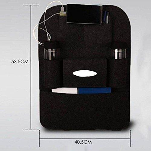 Transform your vehicle's interior with our Compatible Multi-Pocket Seat Back Organizer. Designed with multiple compartments, this versatile storage solution attaches securely to your car's seat back, keeping essentials organized and accessible. Perfect for storing tablets, water bottles, toys, and travel necessities, it helps eliminate clutter while maximizing space. We understand how important it is to maintain order during your journeys, making this organizer an indispensable companion for daily commutes 