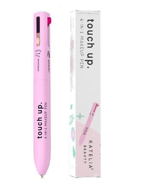 The Touch Up 4-in-1 Makeup Pen combines professional precision with multifunctional design. This innovative beauty tool features four essential makeup applications in one sleek pen, eliminating the need for multiple products. Engineered with high-quality pigments and a precision applicator tip, it delivers consistent color payoff and seamless blending capabilities for flawless on-the-go touch-ups.
