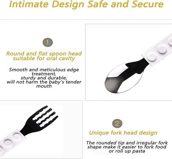 The Cow Shaped Grip Spoon and Fork set offers a unique blend of whimsical design and ergonomic functionality. Crafted to fit comfortably in hand, the cow-shaped handles provide a secure grip, enhancing control during use. Made from durable materials, this set is easy to clean and ideal for both children and adults seeking a practical yet charming dining experience. Perfect for everyday meals or as a distinctive gift.