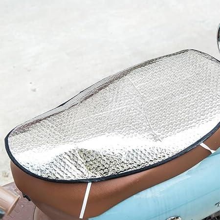 This Sun Shade Bike Seat Cover, crafted from high-quality aluminium foil, offers effective protection for two-wheeler seats against harsh sunlight. Its reflective material minimizes heat absorption, keeping the seat cool and preventing damage from UV rays. Designed for easy installation and universal fit, it enhances rider comfort by reducing seat temperature during hot weather. Ideal for maintaining your bike’s seat condition and ensuring a pleasant riding experience.