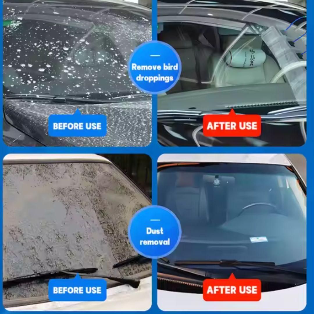 This pack of two concentrated windshield washer fluids offers superior cleaning power to keep your vehicle’s glass spotless. Formulated to effectively dissolve dirt, grease, and road grime, it enhances visibility and driving safety. Easy to dilute for customized use, this fluid also helps prevent streaking and residue buildup, ensuring a clear, streak-free windshield in all weather conditions. Ideal for maintaining optimal glass clarity and performance.