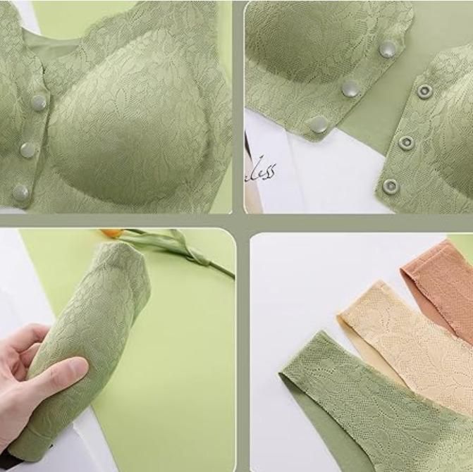 Designed with new mothers in mind, this Cotton Spandex Padded Front Open Feeding Bra combines comfort and functionality for effortless nursing. The front-open design allows for convenient breastfeeding access, while the padded cups provide essential support and modesty. The cotton-spandex blend ensures breathability with just enough stretch to accommodate changing body needs throughout your maternity journey.