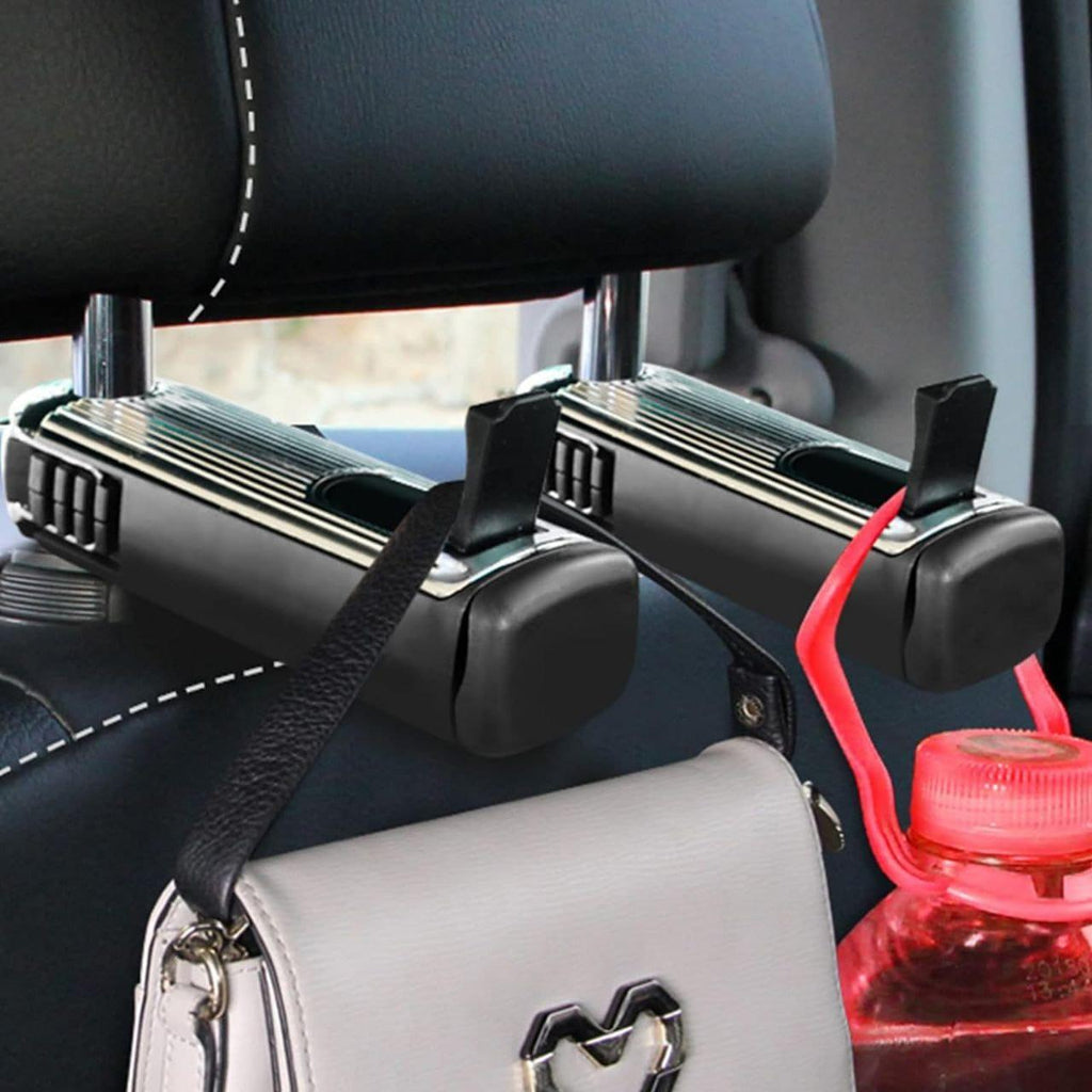 The Car Hooks Holder Hanger offers a practical and efficient way to organize your vehicle’s interior. With its 360-degree rotatable feature, it provides flexible hanging options for bags, groceries, and other items, ensuring easy access and preventing clutter. Crafted for durability and simple installation, this holder enhances your driving experience by keeping essentials within reach and maintaining a neat, orderly space. Ideal for those seeking expert-level convenience and functionality in car