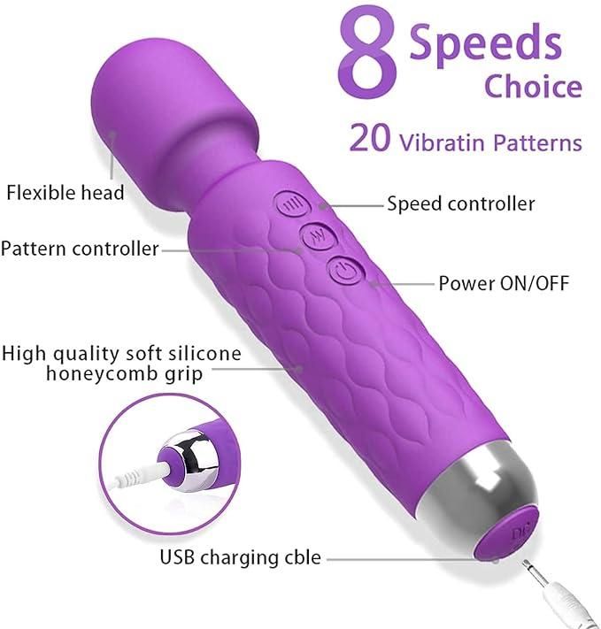 The Rechargeable Body Wand Full Body Massager utilizes advanced percussion technology to penetrate deep tissue layers, effectively releasing muscle knots and improving circulation. Its ergonomic design enables access to hard-to-reach areas, while the long-lasting battery ensures uninterrupted therapy sessions. The variable speed settings accommodate different sensitivity levels and treatment requirements for optimal therapeutic results.
