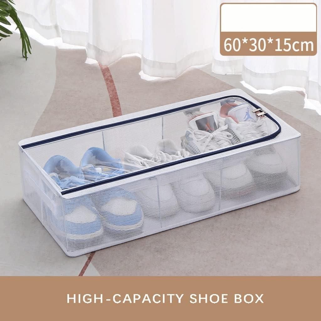 This durable Foldable PVC Shoe Storage Bag offers practical footwear organization with transparent visibility. Crafted from high-quality PVC material, it provides effective protection against dust, moisture, and environmental contaminants. The collapsible design maximizes storage efficiency when not in use, while reinforced seams ensure long-term durability. An essential accessory for maintaining footwear condition and extending the lifespan of your shoes.