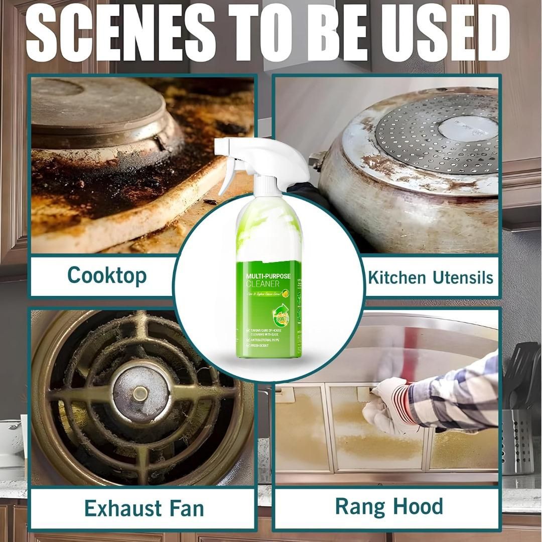 This Multi-Purpose Cleaner is designed for professional-grade cleaning of kitchens, bathrooms, tiles, and floors. Its powerful formula effectively dissolves grease, grime, and stains, ensuring surfaces are hygienic and spotless. Easy to use with a convenient spray application, it streamlines cleaning tasks while protecting your home’s surfaces from damage. Ideal for maintaining a pristine environment with minimal effort.