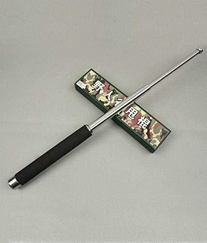 This versatile telescopic tool offers both personal protection and practical functionality. The extendable design allows it to transform from a compact size to full length with a simple motion, making it ideal for self-defense situations or as a pointer during presentations. Crafted with durability in mind, it's lightweight enough to carry comfortably yet sturdy enough to provide reassurance when you need it most. Perfect for travelers, educators, or anyone seeking a multipurpose security accessory.