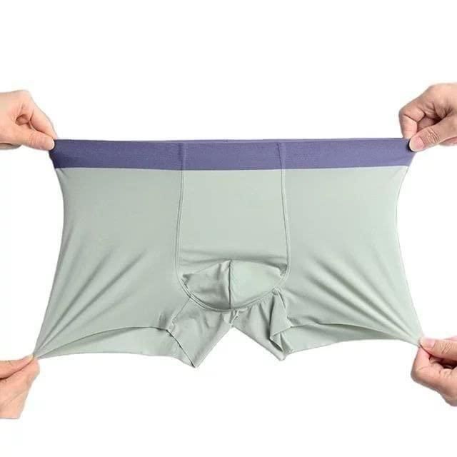 Experience all day comfort with these Men's Ice Silk Briefs Boxers. Made with high-quality ice silk material, these briefs provide a breathable and lightweight feel. This pack of 5 ensures you'll always have a pair on hand. Perfect for any active lifestyle.