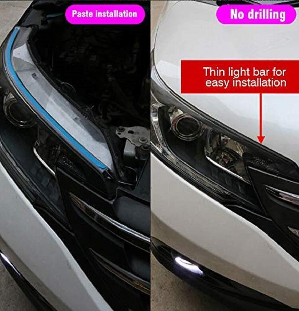 Upgrade your vehicle’s lighting with the DRL Turn Signal Left and Right 12v LED Strip set. This pack of two LED strips delivers bright, consistent illumination for clear signaling on both sides, enhancing road safety. Designed for 12-volt systems, these strips offer efficient energy use and durable performance. Their sleek design ensures easy installation and a modern look, making them an expert choice for improving visibility and communication with other drivers.