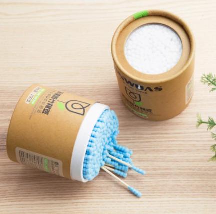 These cotton swabs feature 200 soft wood sticks with tightly wound cotton tips, designed for precise and gentle use. Ideal for personal hygiene, makeup application, and delicate cleaning tasks, their sturdy wooden stems provide better control and durability compared to plastic alternatives. Perfect for professionals and everyday use alike, these swabs ensure effective and hygienic care with every application.