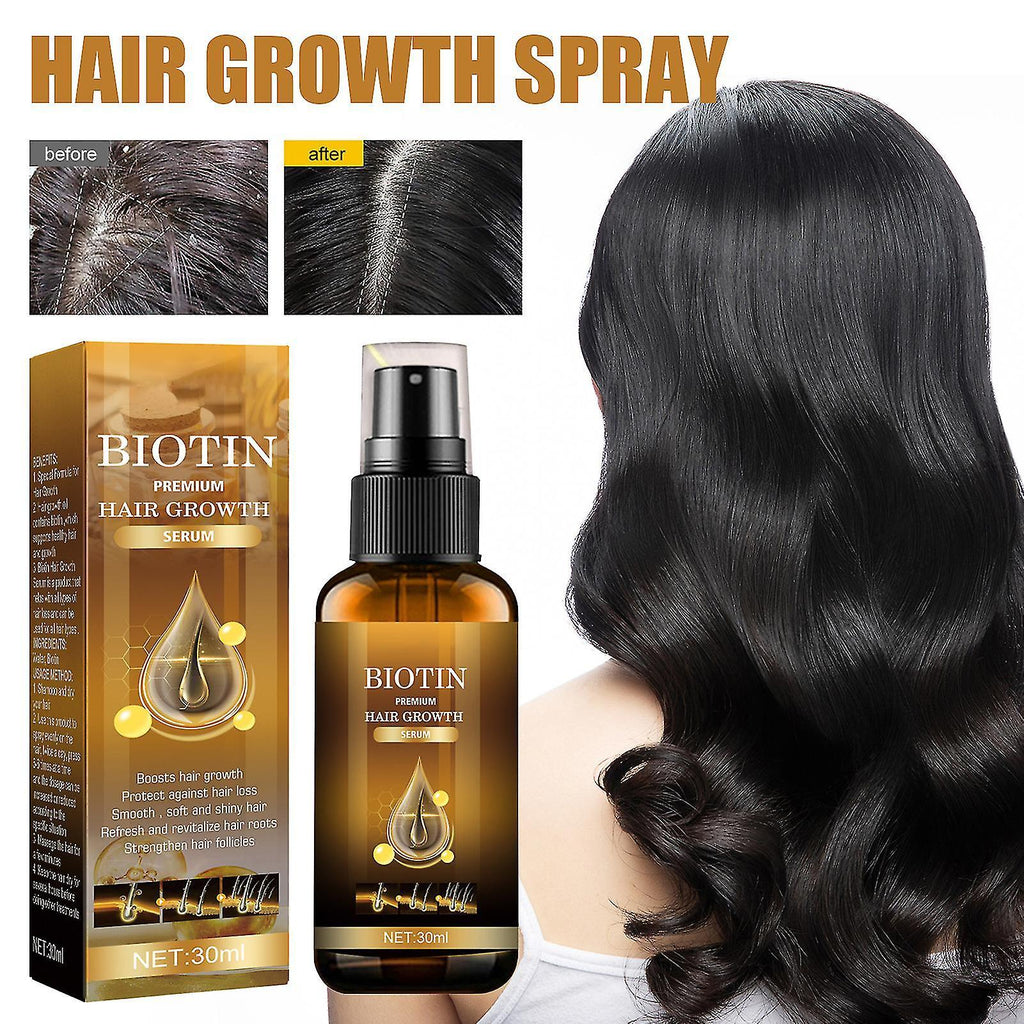 This clinically-developed biotin hair growth spray combines potent herbal extracts and essential oils to target thinning areas and stimulate follicle activity. The advanced serum formulation penetrates deeply to nourish the scalp, strengthen hair structure, and accelerate growth cycles. This dual-pack system provides a comprehensive approach to hair restoration, with visible results when used consistently as part of a professional hair care regimen.
