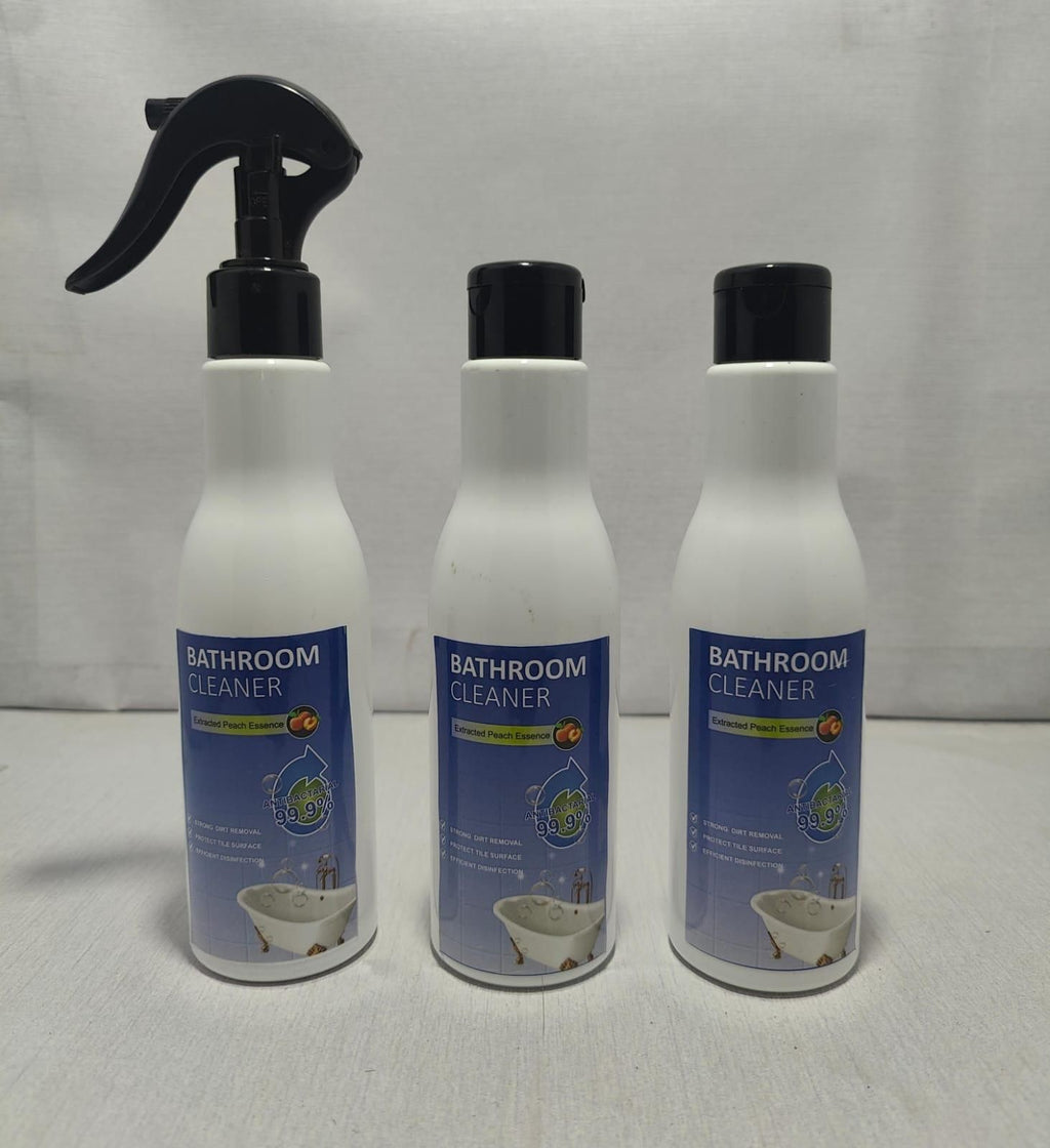 This Bathroom Toilet Tiles Wall Glass Stains Remove Liquid is designed to tackle tough stains on bathroom surfaces including tiles, glass, and toilets. Its expert formulation breaks down grime and mineral deposits efficiently, ensuring a deep clean without harming delicate surfaces. Ideal for regular maintenance, it helps maintain a hygienic and polished bathroom environment with minimal effort.