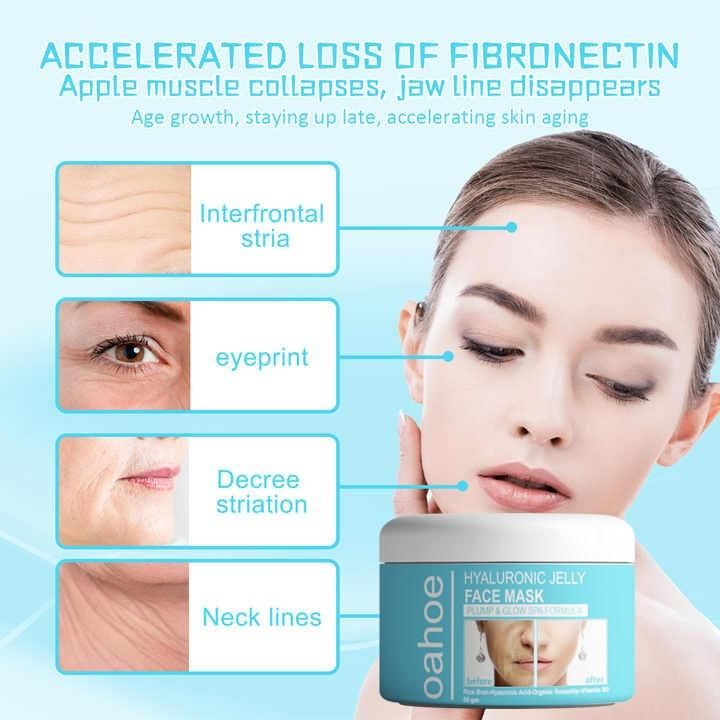 Revitalize your skin with our Hyaluronic Jelly Face Mask, formulated with hyaluronic acid to combat signs of aging. This professional-grade gel mask delivers intense hydration while promoting elasticity and firmness. Each 50g container provides optimal moisture retention and dermal rejuvenation. Convenient pack of two ensures consistent treatment for maintaining youthful, radiant skin.