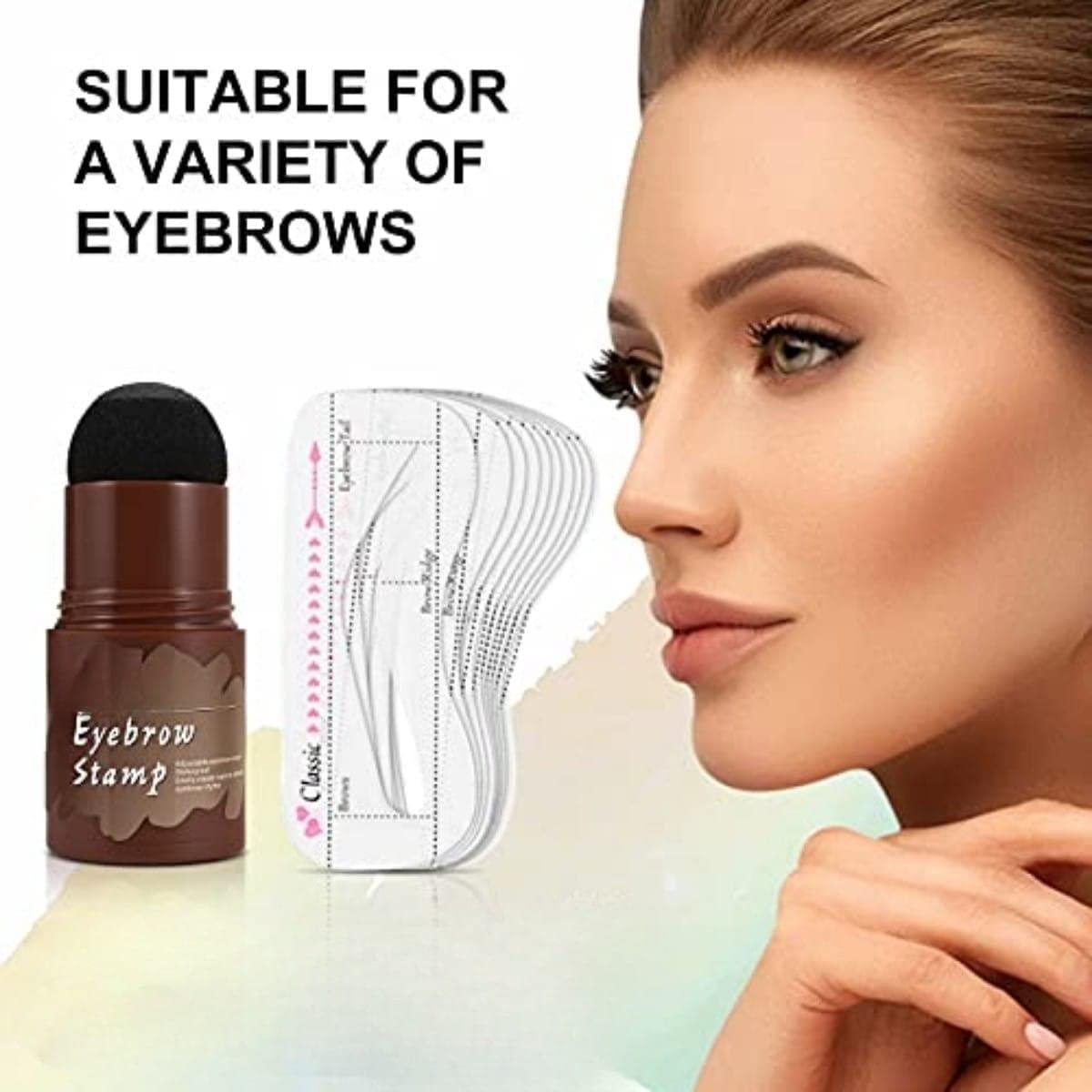 Define your brows with precision using our Hairline Stamp Eyebrow Shadow stick. This innovative tool creates natural-looking, symmetrical eyebrows in seconds. The dual-ended design features a stamp for creating the perfect arch and a precision tip for filling in sparse areas. Waterproof formula ensures long-lasting wear throughout your day.