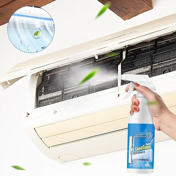 This professional-grade air conditioner cleaning solution comes in two generous 1000ML bottles, providing comprehensive maintenance for your cooling systems. The specialized formula effectively dissolves accumulated dirt, grime, and microbial growth from evaporator coils and internal components. Regular application helps maintain optimal thermal efficiency, extends equipment lifespan, and improves indoor air quality by eliminating allergens and odor-causing particles.