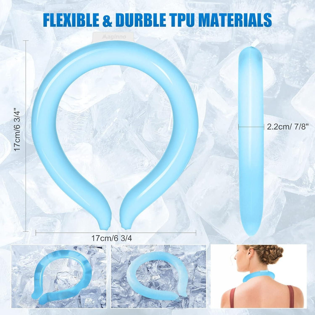 Stay cool and comfortable with the Reusable Neck Cooling Wraps Tube. Designed for repeated use, this wrap provides effective cooling relief by retaining cold temperatures for extended periods. Ideal for outdoor activities, workouts, or hot days, it helps regulate body temperature and reduce heat stress. Its lightweight, flexible design ensures a snug fit around the neck, promoting comfort without restricting movement. Easy to activate and maintain, this cooling wrap is a practical solution for anyone seekin