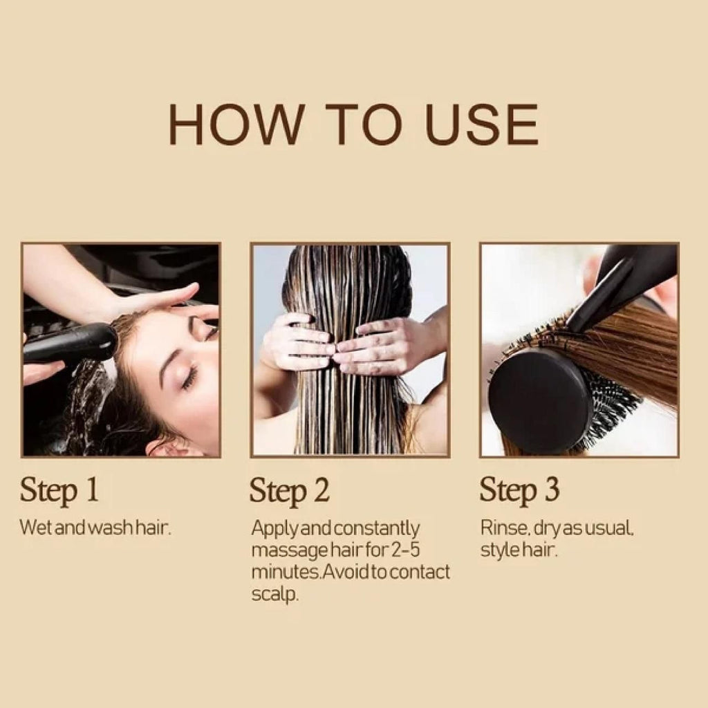 This professional-grade PURE MAGICAL TREATMENT delivers remarkable hair restoration in just 5 seconds. The specialized formula penetrates hair shafts to repair damage and restore natural softness. Each value pack contains two 110gm containers, providing sufficient product for multiple applications. The concentrated treatment addresses dryness, brittleness, and frizz while improving overall hair texture and manageability. Clinically formulated for optimal results across all hair types.
