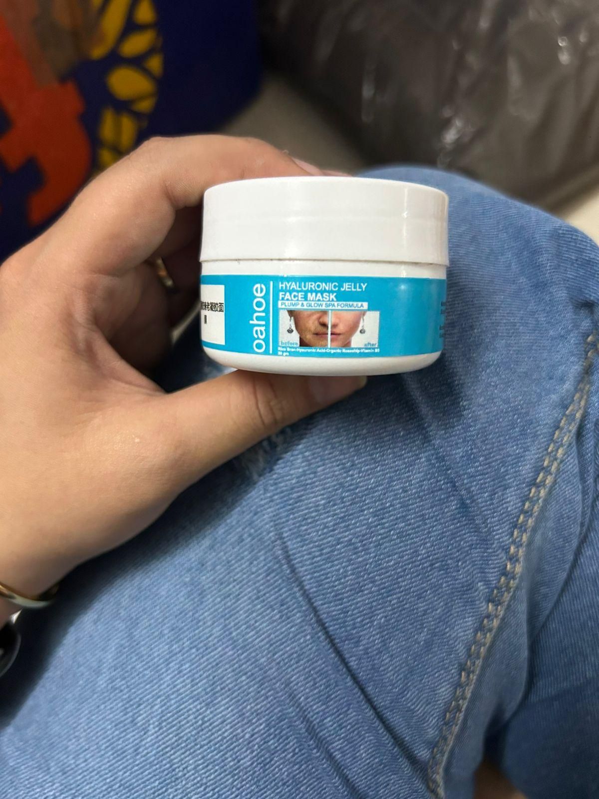 Revitalize your skin with our Hyaluronic Jelly Face Mask, formulated with hyaluronic acid to combat signs of aging. This professional-grade gel mask delivers intense hydration while promoting elasticity and firmness. Each 50g container provides optimal moisture retention and dermal rejuvenation. Convenient pack of two ensures consistent treatment for maintaining youthful, radiant skin.