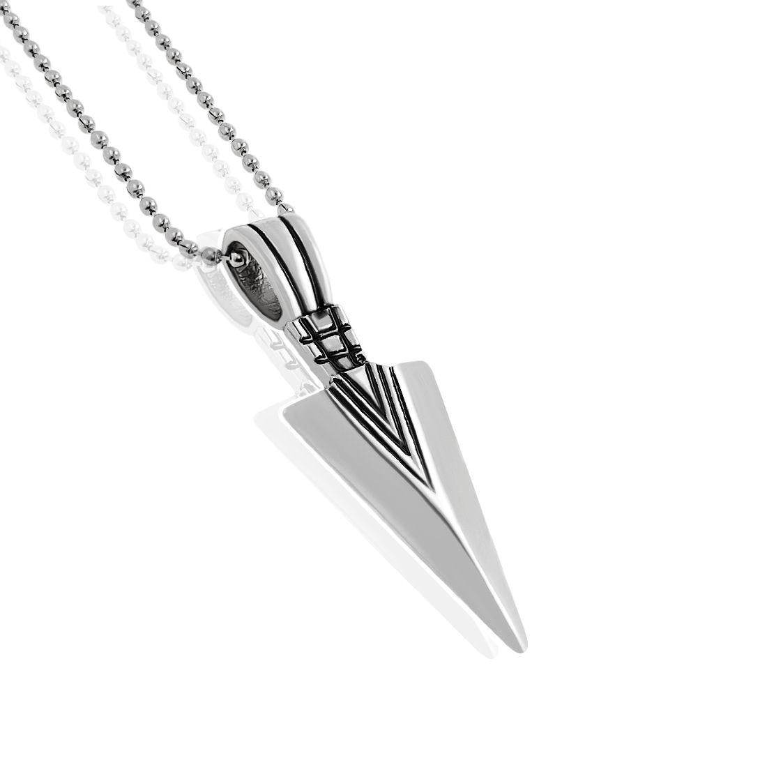 Saizen Arrow Silver Locket Pendant

Precision-crafted Saizen Arrow Silver Locket Pendant combines elegant design with meticulous artisanship. The arrow motif symbolizes direction and purpose, while the locket functionality offers a discreet space for cherished mementos. This sterling silver accessory provides versatile styling options for both casual and formal attire.