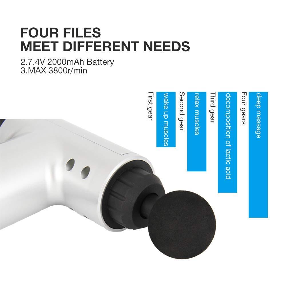 The Fascial Gun Massager utilizes percussive therapy technology to target deep muscle tissue and fascial networks. Its calibrated frequency settings deliver precise oscillations that effectively release myofascial tension, enhance blood flow, and accelerate post-exercise recovery. Engineered with multiple attachment heads for targeted treatment of various muscle groups, this professional-grade device offers therapeutic benefits previously available only in clinical settings. Biomechanically designed for opt