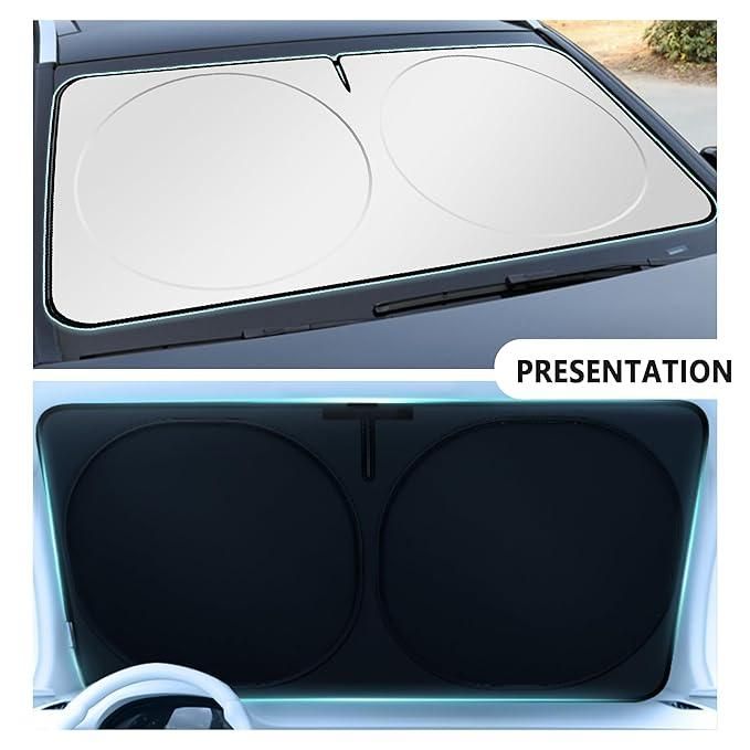 The Folding Car Window Sunshade Cover is designed to provide superior sun protection, reducing heat buildup and shielding your car’s interior from harmful UV rays. Its compact, foldable design allows for quick installation and effortless storage, making it a practical solution for daily use. Engineered for durability and ease of use, this sunshade enhances driving comfort while preserving your vehicle’s interior condition.