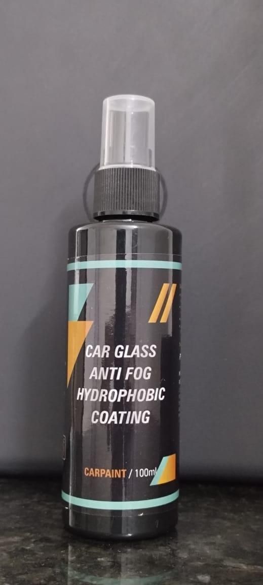 This Car Glass Anti-Fog Hydrophobic Coating comes in a pack of two 100ML bottles, designed to enhance visibility and safety while driving. The advanced formula prevents fog formation and repels water on glass surfaces, ensuring a clear view in rainy or humid conditions. Easy to apply and durable, it reduces glare and helps maintain cleaner windows, contributing to safer driving experiences. Suitable for all vehicle glass types, this coating offers reliable, long-lasting protection against moisture