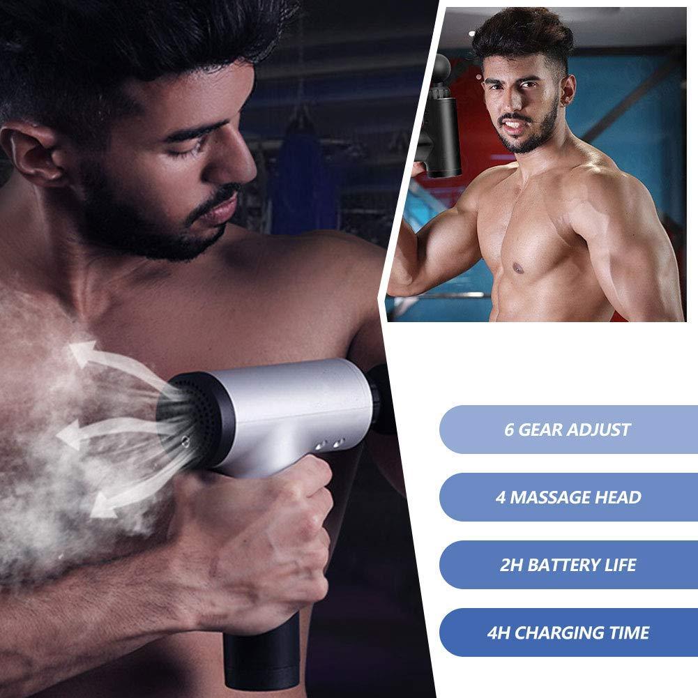 The Fascial Gun Massager utilizes percussive therapy technology to target deep muscle tissue and fascial networks. Its calibrated frequency settings deliver precise oscillations that effectively release myofascial tension, enhance blood flow, and accelerate post-exercise recovery. Engineered with multiple attachment heads for targeted treatment of various muscle groups, this professional-grade device offers therapeutic benefits previously available only in clinical settings. Biomechanically designed for opt