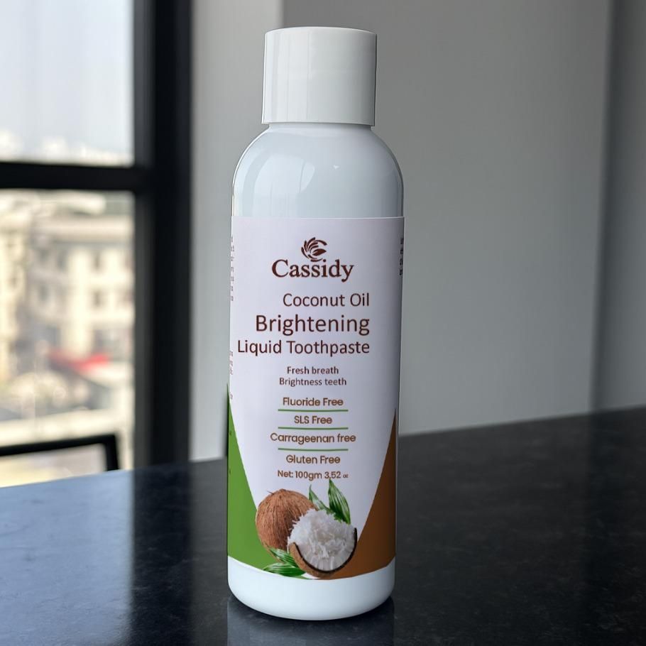 Experience superior oral care with our Coconut Oil Brightening Liquid Toothpaste. This innovative formula combines the natural benefits of coconut oil with advanced brightening agents to effectively clean teeth, remove stains, and promote oral health. Each pack contains two 200 gm bottles, providing long-lasting value. The liquid consistency ensures thorough cleaning between teeth and along the gumline for a comprehensive clean that traditional pastes can't match.