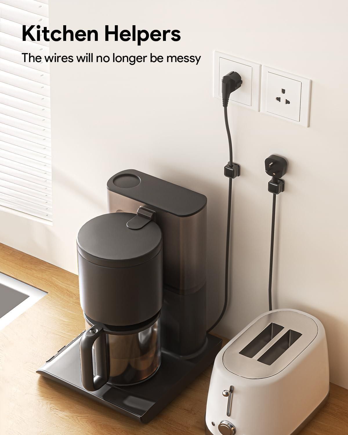 This 6-pack of cable organizers delivers professional-grade cord management for any environment. Featuring smooth, adjustable mechanisms that securely fasten cables without damaging them, these organizers eliminate cable clutter while maintaining optimal accessibility. The versatile design accommodates various cable thicknesses, providing an efficient solution for workstations, entertainment systems, and network installations.
