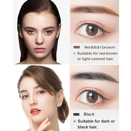 This professional-grade Waterproof 4 Points Microblading Eyebrow Pen features a precision micro-fork tip applicator that creates natural-looking hair strokes with exceptional accuracy. The smudge-resistant, waterproof formula delivers long-lasting definition that withstands humidity, perspiration, and daily activities. Achieve salon-quality microblading results at home with minimal effort and maximum precision.
