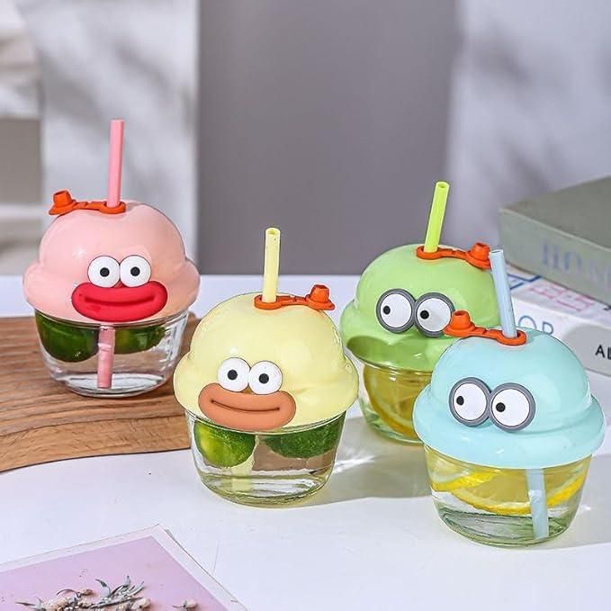 This 210 ml Cartoon Glass Cup combines laboratory-grade borosilicate glass with whimsical character designs. The thermal-resistant construction maintains optimal beverage temperature while preventing condensation. Featuring a balanced weight distribution and ergonomic grip, this cup delivers both aesthetic appeal and practical functionality for daily use or special occasions.