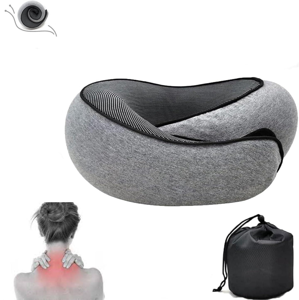 The Wander Plus Travel Neck Pillow delivers optimal cervical support through its anatomically-designed contours and responsive memory foam core. Its moisture-wicking, hypoallergenic cover maintains comfort during extended travel periods, while the adjustable toggle closure ensures a personalized fit. Compressing to 1/4 of its size when not in use, this thoughtfully engineered travel essential promotes proper spinal alignment to minimize travel-related discomfort.