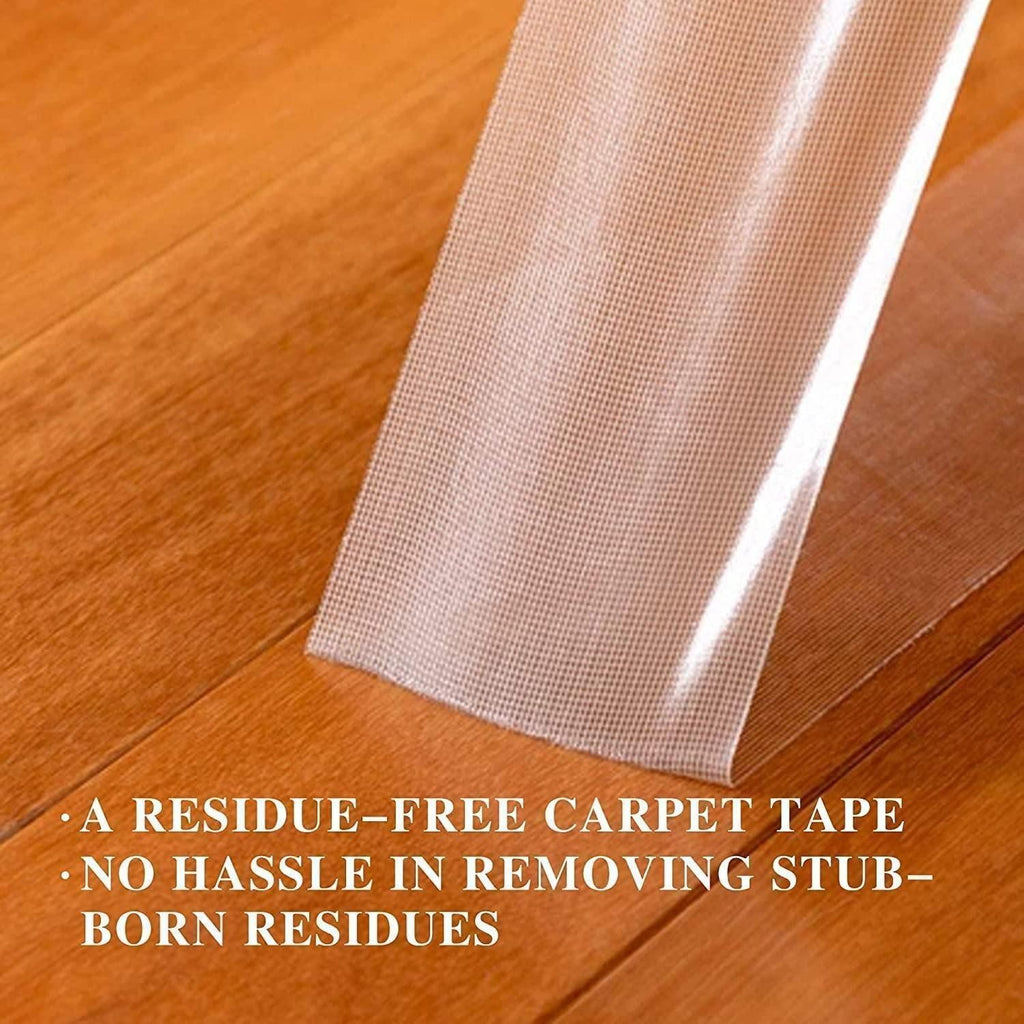 Our professional-grade Double Sided Carpet Tape delivers exceptional adhesion for secure flooring installations. Featuring a specialized adhesive matrix that creates strong bonds between carpets and substrates, this tape effectively prevents shifting and edge lifting. The balanced formulation provides maximum holding power while allowing for residue-free removal when required. Recommended by installation professionals for both temporary applications and permanent installations where reliability is paramount