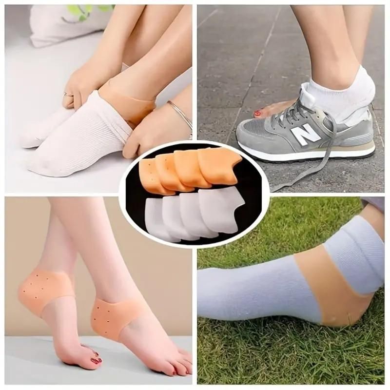 Protect your feet with this expert set featuring 2 pairs of ankle protectors and 1 pair of heel protectors. Designed to provide targeted cushioning and support, these protectors help reduce pressure and prevent discomfort during daily activities or workouts. Ideal for enhancing foot comfort and safeguarding vulnerable areas from friction and impact.