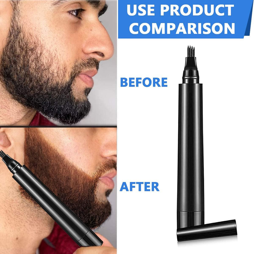 The Beard Pen Kit combines precision filling technology with professional grooming tools to address beard inconsistencies. This comprehensive solution features a specialized filler pen that targets sparse areas with natural-looking pigment, while the accompanying beard brush ensures optimal distribution and blending. Formulated to withstand daily activities while remaining undetectable upon close inspection, this kit delivers the appearance of fuller, more defined facial hair with professional-grade results