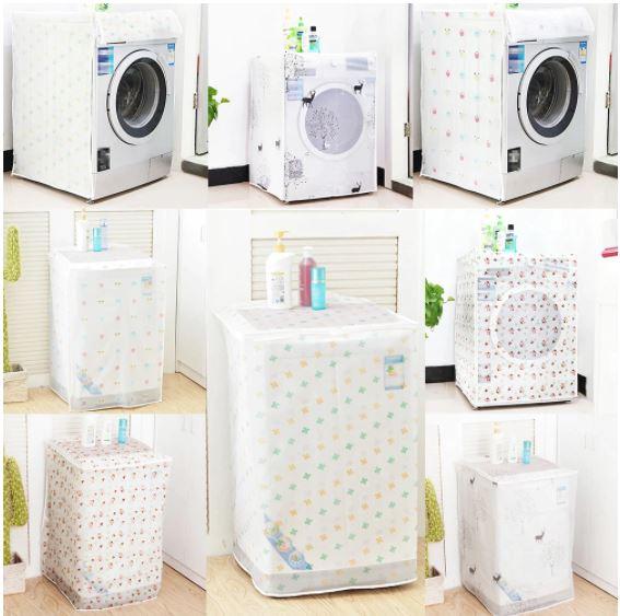 This front load washing machine cover offers reliable protection against dust, moisture, and scratches, helping to extend the life of your appliance. Designed with a random print pattern, it combines functionality with style. The cover fits securely, making it easy to install and remove while safeguarding your washing machine in any environment.