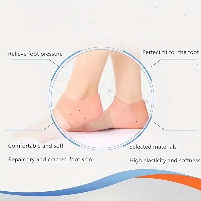 Protect your feet with this expert set featuring 2 pairs of ankle protectors and 1 pair of heel protectors. Designed to provide targeted cushioning and support, these protectors help reduce pressure and prevent discomfort during daily activities or workouts. Ideal for enhancing foot comfort and safeguarding vulnerable areas from friction and impact.