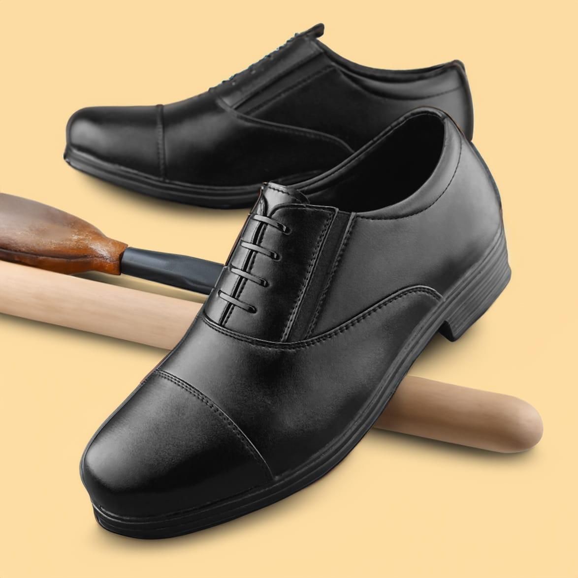 Upgrade your wardrobe with our Men's Smart Formal Shoes. Designed with style and comfort in mind, these shoes are perfect for any formal occasion. Crafted from high-quality materials, they provide durability and long-lasting wear. Elevate your look and make a statement with these sleek and sophisticated shoes.