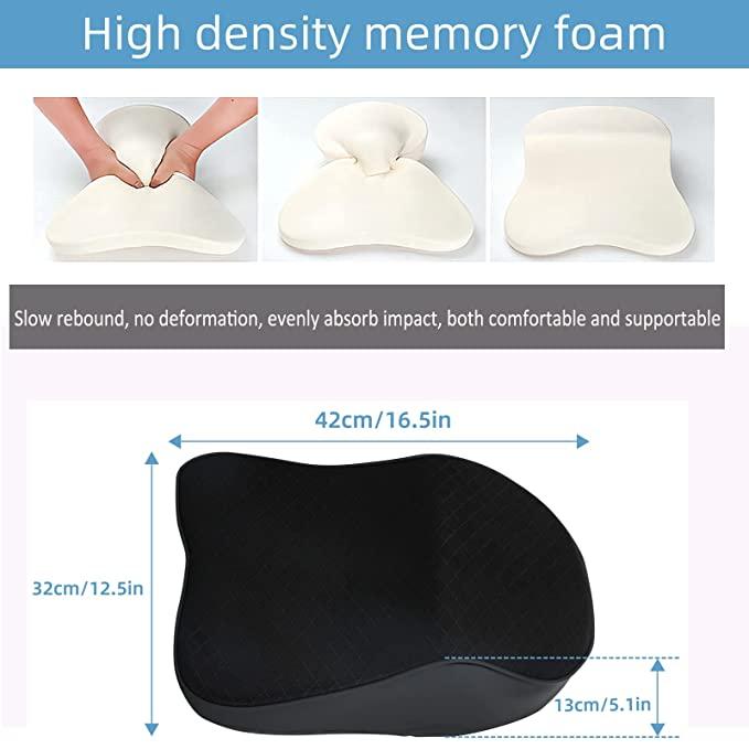 This ergonomic car seat headrest neck rest pillow is designed to provide superior neck and back support for all car models. Made from premium memory foam, it contours to the natural shape of your neck, alleviating pain and reducing strain during long drives. Its universal fit ensures easy installation and stability, promoting proper spinal alignment and enhancing comfort. Ideal for drivers and passengers seeking effective relief from neck stiffness and fatigue, this cushion supports healthy posture